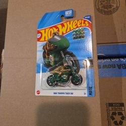 Hot Wheels Factory Sealed Treasure Hunt  1966 Triumph Tiger 100