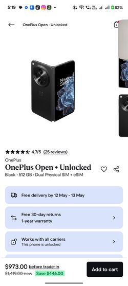 One plus open trade
