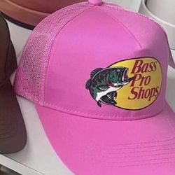 Pink Bass Pro Shop Cap