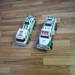 TWO HESS TRUCK