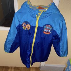 Paw Patrol Size 5 Rain Jacket 