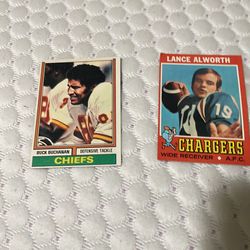 Vintage Football Cards