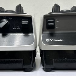 Lot Of.2 Vitamix Commercial Blender Base Only- Tested & Works (#1233)