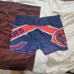 Chicago BEARS women Yoga Shorts for Sale in Bedford Park, IL