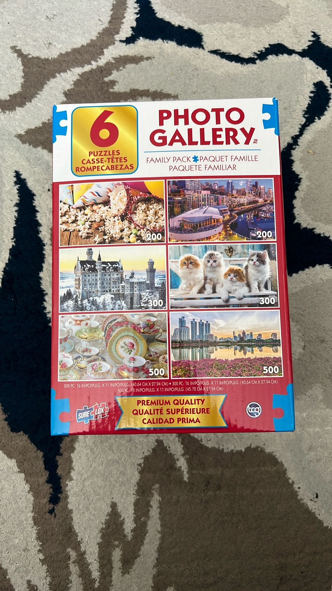 6 Puzzles Box, New