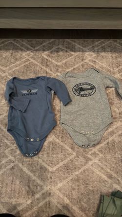 Baby Long Sleeve Onesies Set of 2