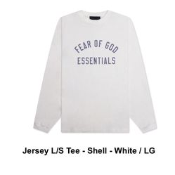 FEAR OF GOD ESSENTIALS SWEATSHIRT 
