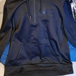 Mens XL Spyder quarter zip hoodie.
