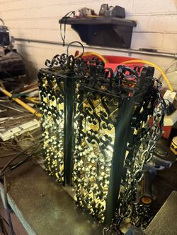 Vintage Patio Lamps