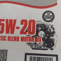 5 w  20 oil new case
