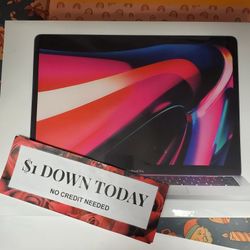 Apple MacBook Pro 13" M2 Chip 2022- $1 Down Today - NO CREDIT Needed