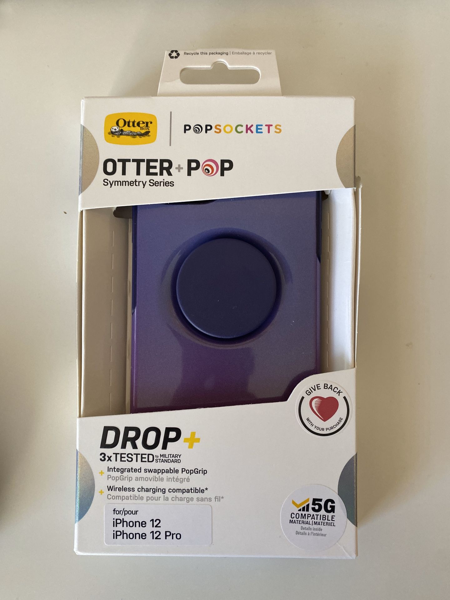 iPhone 12 /12 pro otter +pop case - NEW 