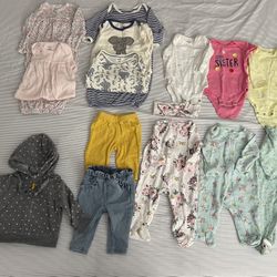 Baby girl 0-3m Clothes