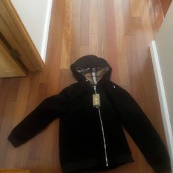 burberry zip up