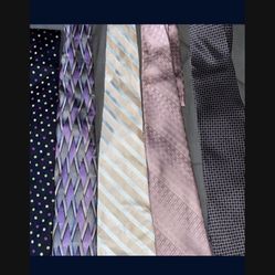 Mens business suit ties. All ties go for $30.00 all of them! Round Tree tAnd York, Alfie,  Calvin Klein, Van Hussen,perry Ellis.  I’m selling each ind