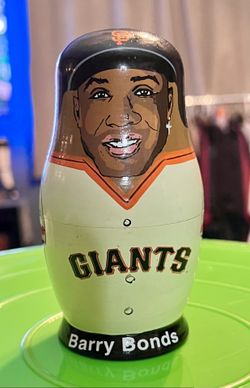 BARRY BONDS 2003 Babooshka Russian Nesting Doll SF Giants