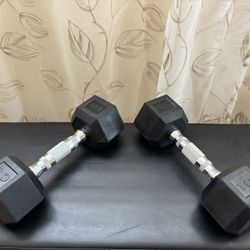 HEX DUMBBELLS 10 POUNDS 