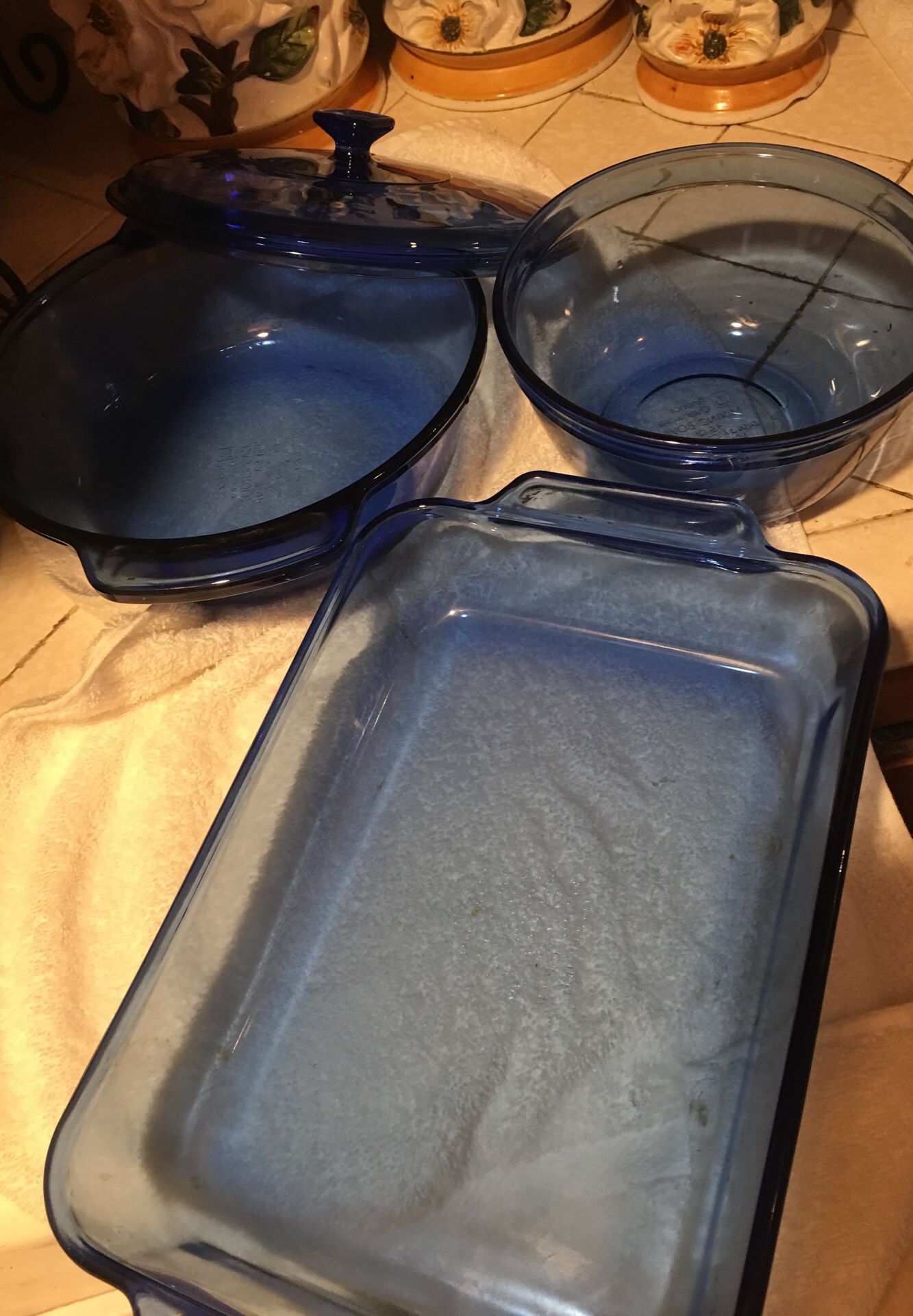 Cazuelas de cristal