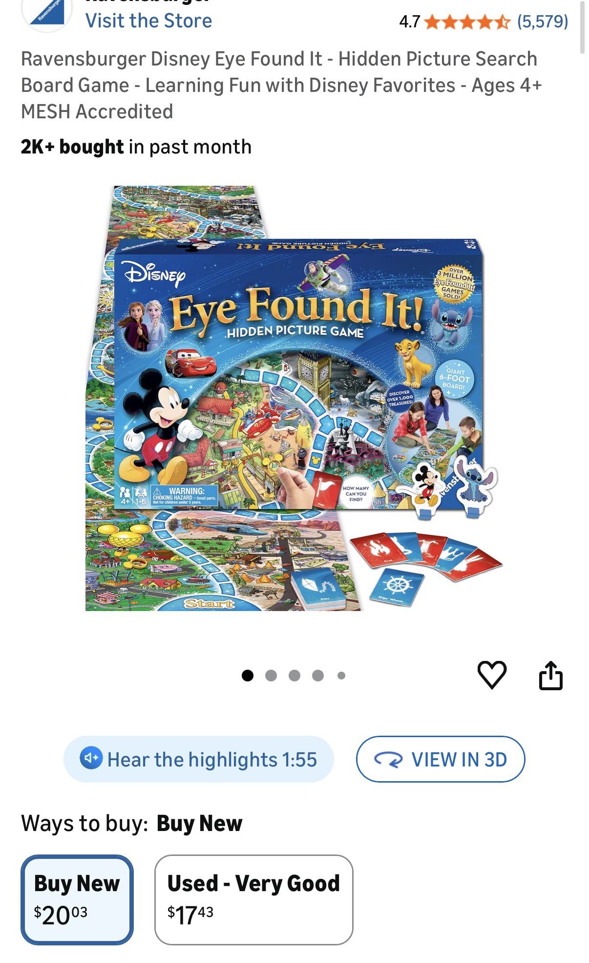 Eye Found It - Disney