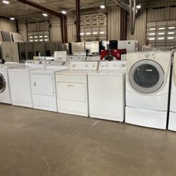Used Gas & Electric Washer & Dryer Set