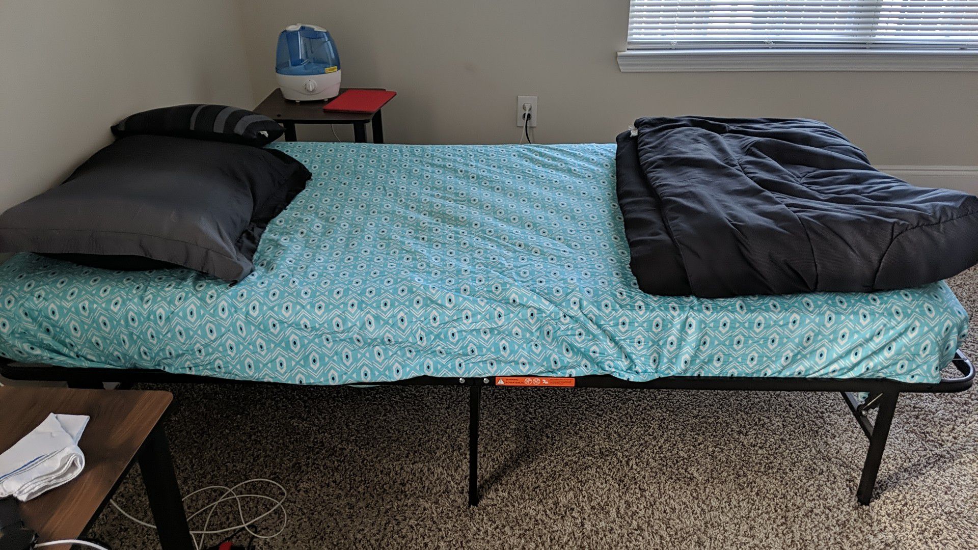 twin bed and mattress combo
