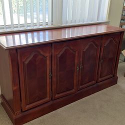 Hutch buffet for TV or dishes