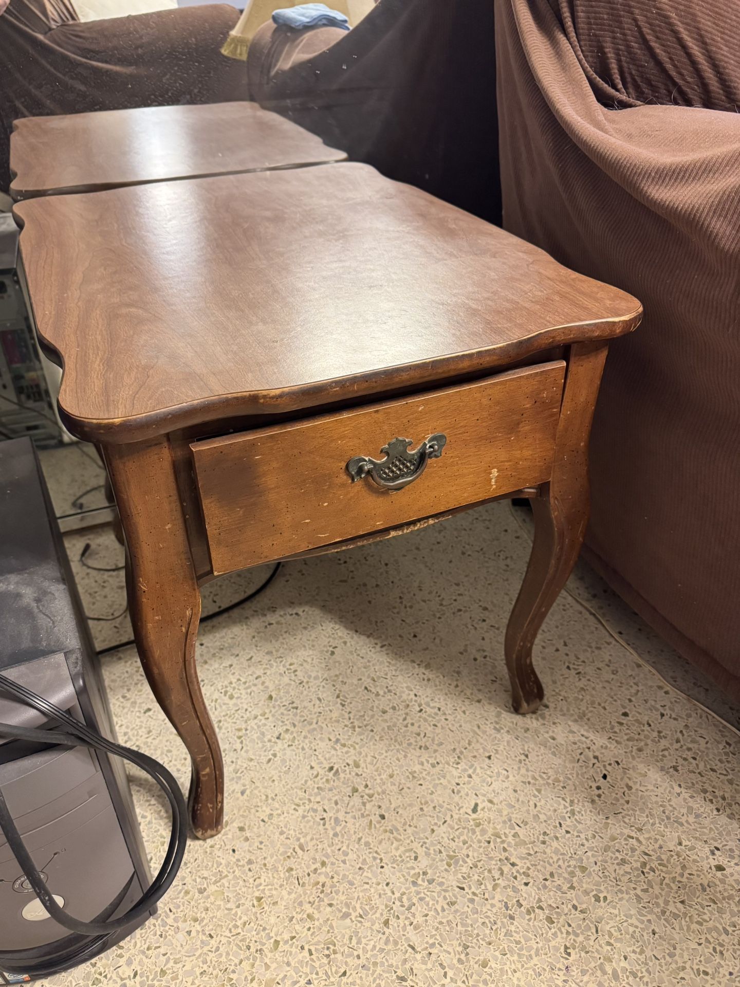 MOVING SALE - Vintage Side Table (set of 2)