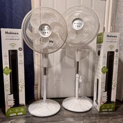 Smart Fan tower or pedestal fan brand new on the box $35 each firm ventilador aire abanico de torre 