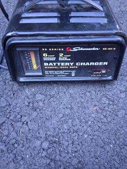 Schumacher 6 amp battery charger
