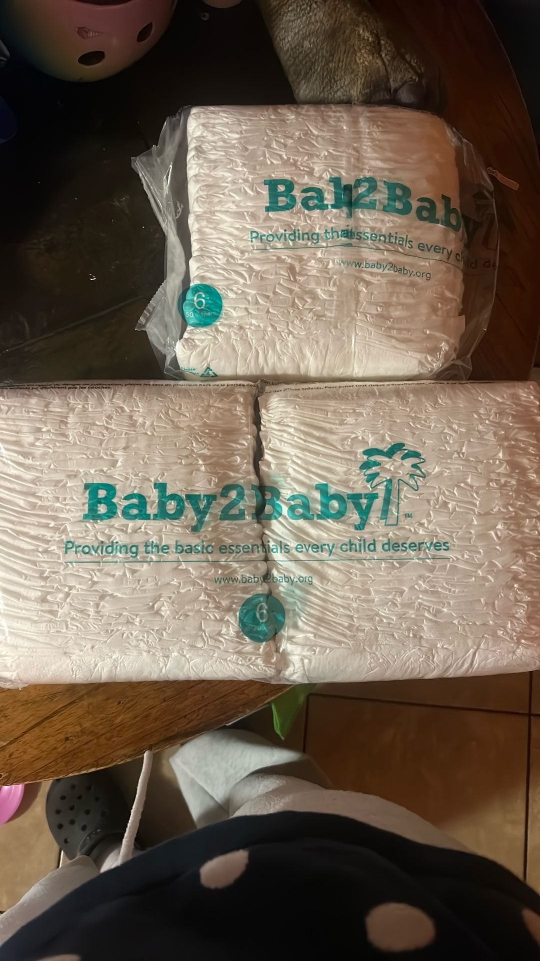 Free Diapers Size 6