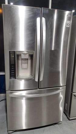 LG 3 Door Stainless Steel Refrigerator
