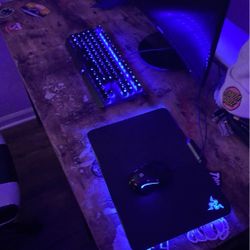 Razer Gaming Keyboard / Mouse Pad And Logitech G300s Mouse