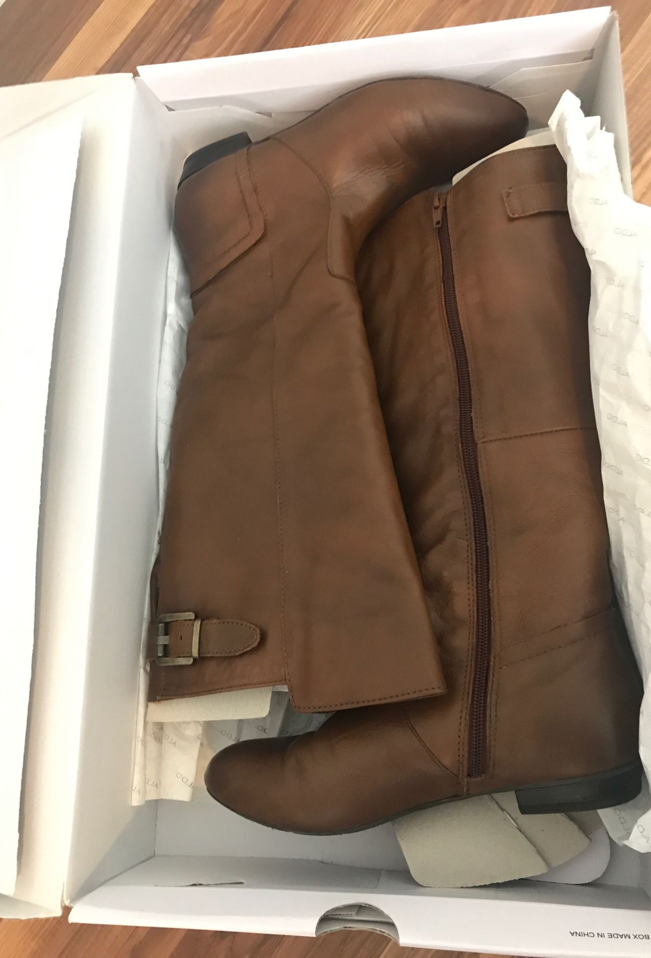 Size 6 brown boots from Aldos