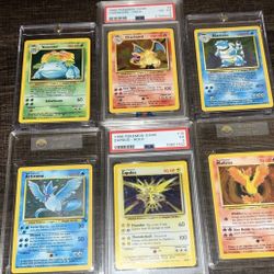 Complete Base Set & Few Fossil Cards 