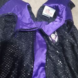 DISNEY MALIFICENT GIRLS COSTUME SIZE SMALL