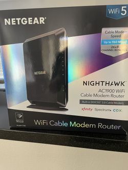 NETGEAR MODEM NIGHT HAWK AC1900