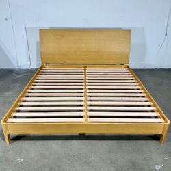 Casper Repose Bed (King, Natural Oak)