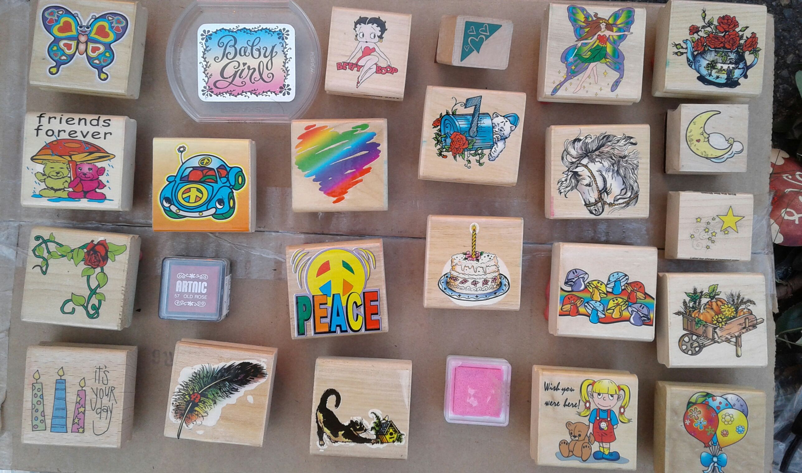 RUBBER STAMPS & INK PADS