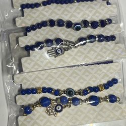 2 Evil Eye Bracelets 