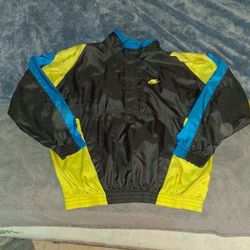 Vintage 90s Nike Colorblock Windbreaker Jacket 