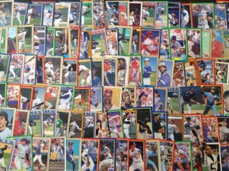 Collectible baseball cards