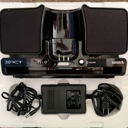 XACT STREAM JOCKEY II Satellite Radio Boom Box + Radio Receiver & Vehicle Antenna - GREAT CONDITION - IN BOX