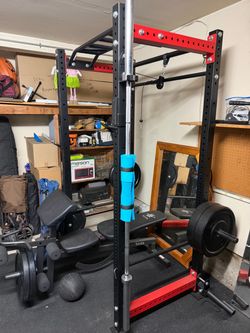 Squat Rack Bench Press Set