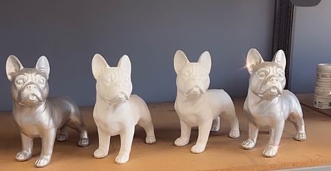 4 ceramic frenchies