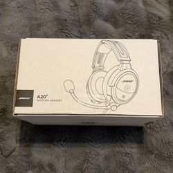 Bose A20 Aviation Headset Airplane Version