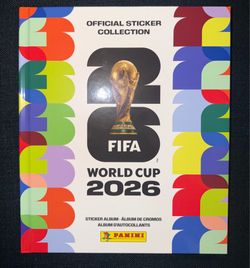 Hard Cover Panini FIFA World Cup 2026 Official Sticker Collection Sticker Album Book New