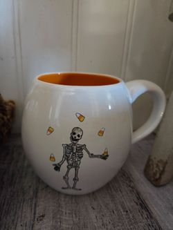Raw Dunn Skeleton mug
