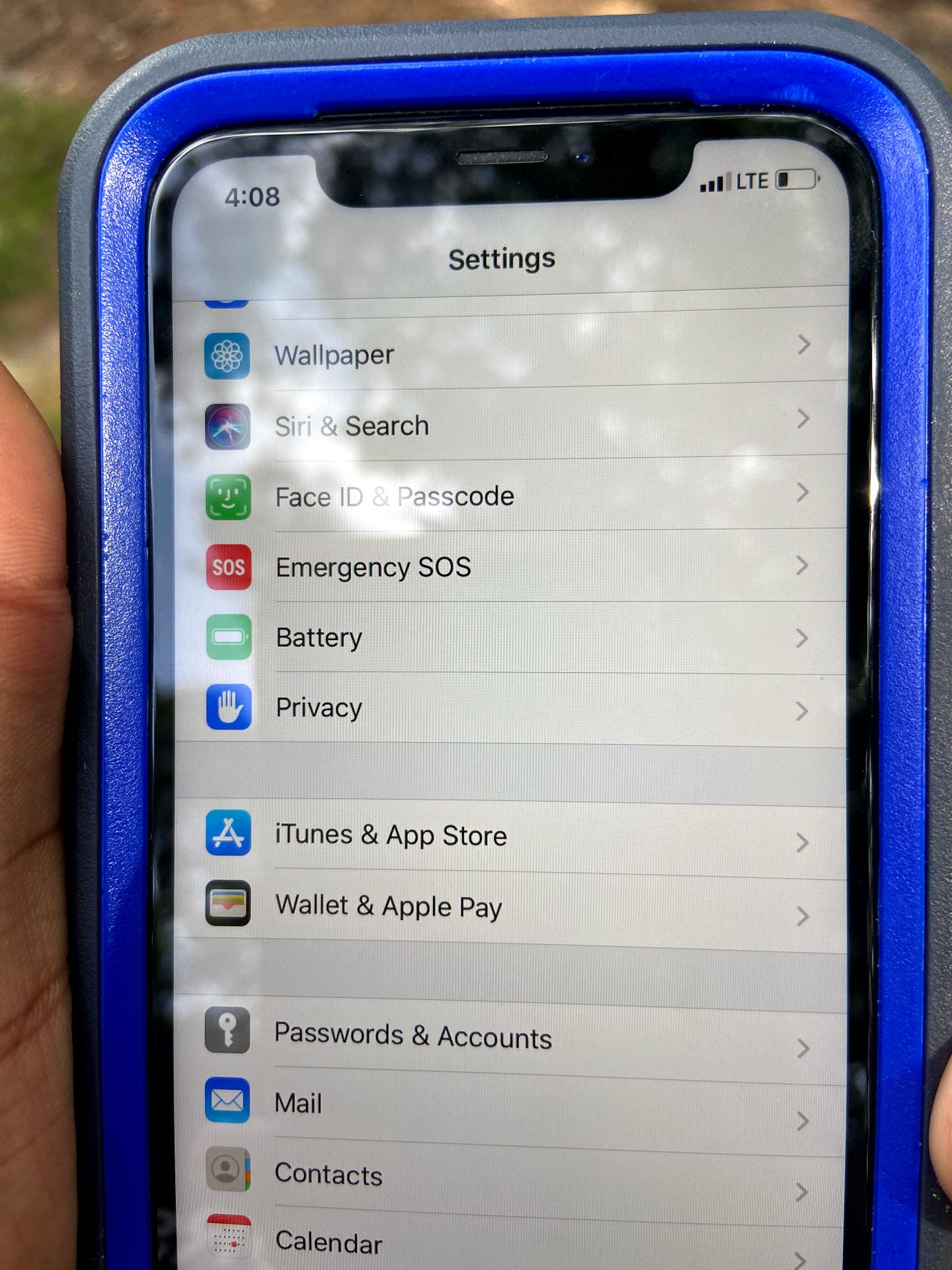 iPhone red XR With Case
