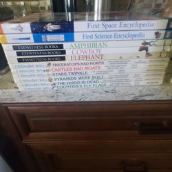 Wonder Why and Eye Witness hardcover books