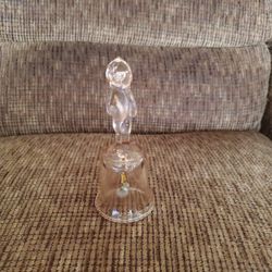 It's A Girl - Vintage Depression Glass Bell